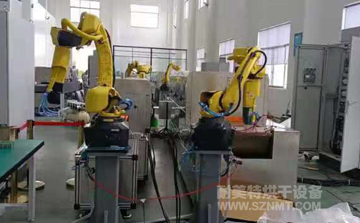 NMT-ZP-108 疫苗玻璃瓶小型預(yù)熱加固化自動裝配線(蘇州?？松?